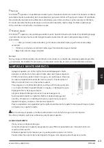 Preview for 43 page of Linea 2000 DOMO DO158A Manual