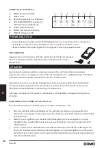 Preview for 48 page of Linea 2000 DOMO DO158A Manual