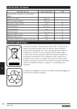 Preview for 50 page of Linea 2000 Domo DO227SV Instruction Booklet