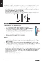 Preview for 6 page of Linea 2000 DOMO DO235SW Instruction Booklet