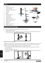 Preview for 54 page of Linea 2000 DOMO DO235SW Instruction Booklet