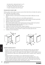 Preview for 46 page of Linea 2000 DOMO DO908DV/02 Instruction Booklet