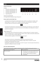 Preview for 52 page of Linea 2000 DOMO DO91123 Instruction Booklet