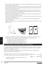 Preview for 86 page of Linea 2000 DOMO DO91333C Instruction Booklet