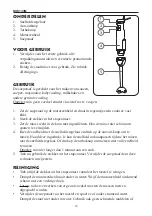 Preview for 14 page of Linea 2000 DOMO DO9143M Instruction Booklet