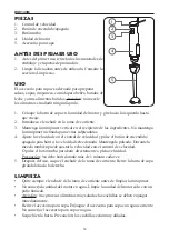 Preview for 36 page of Linea 2000 DOMO DO9143M Instruction Booklet