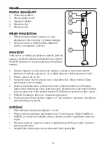 Preview for 40 page of Linea 2000 DOMO DO9143M Instruction Booklet