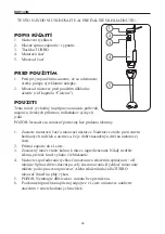 Preview for 44 page of Linea 2000 DOMO DO9143M Instruction Booklet