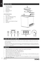 Preview for 6 page of Linea 2000 DOMO DO9232I Instruction Booklet