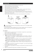 Preview for 14 page of Linea 2000 DOMO DO9232I Instruction Booklet