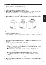 Preview for 21 page of Linea 2000 DOMO DO9232I Instruction Booklet