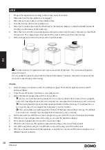 Preview for 28 page of Linea 2000 DOMO DO9232I Instruction Booklet