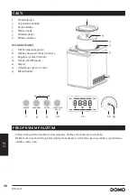 Preview for 48 page of Linea 2000 DOMO DO9232I Instruction Booklet