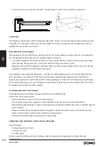 Preview for 40 page of Linea 2000 DOMO DO934SBS Instruction Booklet