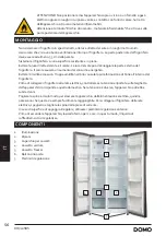 Preview for 56 page of Linea 2000 DOMO DO934SBS Instruction Booklet