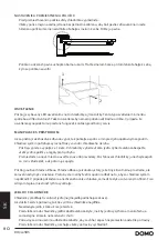 Preview for 80 page of Linea 2000 DOMO DO934SBS Instruction Booklet