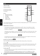 Preview for 54 page of Linea 2000 DOMO DO986BFK Instruction Booklet