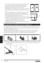 Preview for 76 page of Linea 2000 DOMO DO986BFK Instruction Booklet