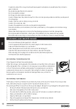 Preview for 56 page of Linea 2000 DOMO DO99503S Instruction Manual