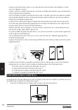 Preview for 76 page of Linea 2000 DOMO DO99503S Instruction Manual