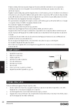 Preview for 24 page of Linea 2000 DOMO Instruction Booklet