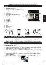 Preview for 21 page of Linea Domo DO1023KR-BF Instruction Booklet