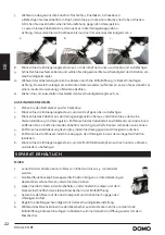 Preview for 22 page of Linea Domo DO1023KR-BF Instruction Booklet