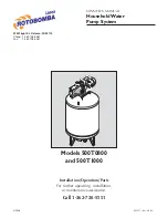 Linea Rotobomba 500T0800 Owner'S Manual preview