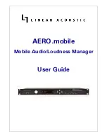 Linear Acoustic AERO.mobile User Manual preview