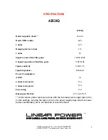 Preview for 5 page of Linear Power 4253IQ Owner'S Manual And Installation Manual