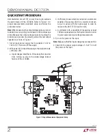 Preview for 2 page of Linear Technology DC1737A Demo Manual