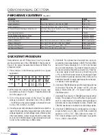 Preview for 2 page of Linear Technology DC1759A Demo Manual