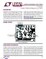 Linear Technology DC1792A Manual preview