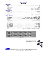 Preview for 2 page of Link electronics 860-XL165V Specification Sheet