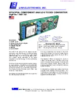 Link electronics DigiFlex 1166 Specification Sheet preview