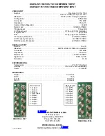 Preview for 2 page of Link electronics DigiFlex 1166 Specification Sheet