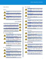 Preview for 6 page of Linksys EA9350 v2 Regulatory Information