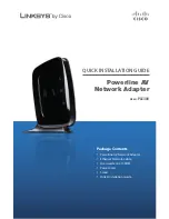 Linksys PLE300 Quick Installation Manual preview