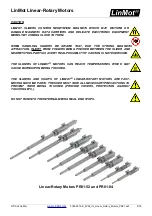 Preview for 2 page of LinMot PR01 Series Manual