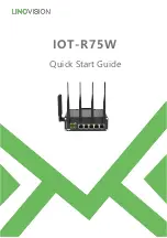 Preview for 1 page of LINOVISION IOT-R75W Quick Start Manual