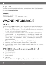 Preview for 10 page of Lionelo Babyline 5.1 User Manual