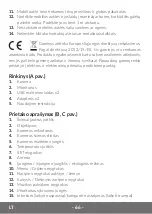 Preview for 66 page of Lionelo Babyline 8.2 User Manual