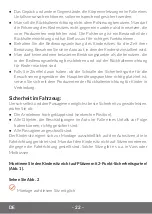 Preview for 22 page of Lionelo Levi One User Manual