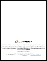 Preview for 12 page of Lippert Components 140-1229 Owner'S Manual