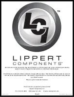 Preview for 8 page of Lippert Components Bauer NE Owner'S Manual