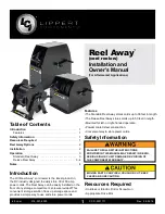 Lippert Components Reel Away Installation And Owner'S Manual preview