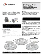 Preview for 14 page of Lippert 191025 Installation And Owner'S Manual