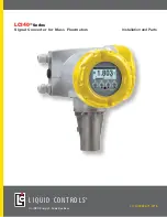 Preview for 1 page of Liquid Controls LCI40 Series Installation And Parts
