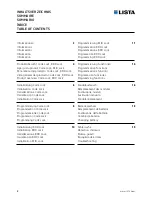 Preview for 2 page of Lista Code Lock User Handbook Manual