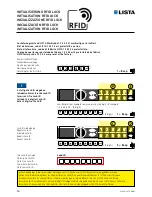 Preview for 10 page of Lista Code Lock User Handbook Manual